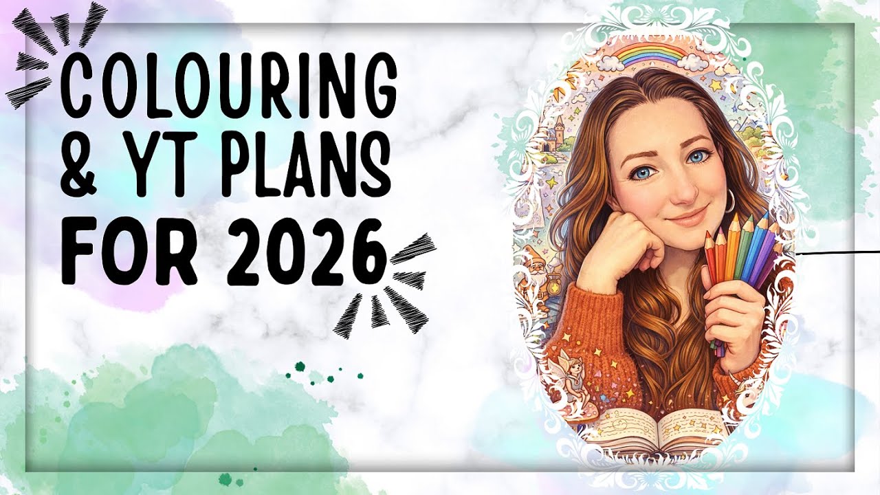 Планируем 2026 год вместе — Мои планы по раскрашиванию и ваши идеи | Раскраски для взрослых 💜
