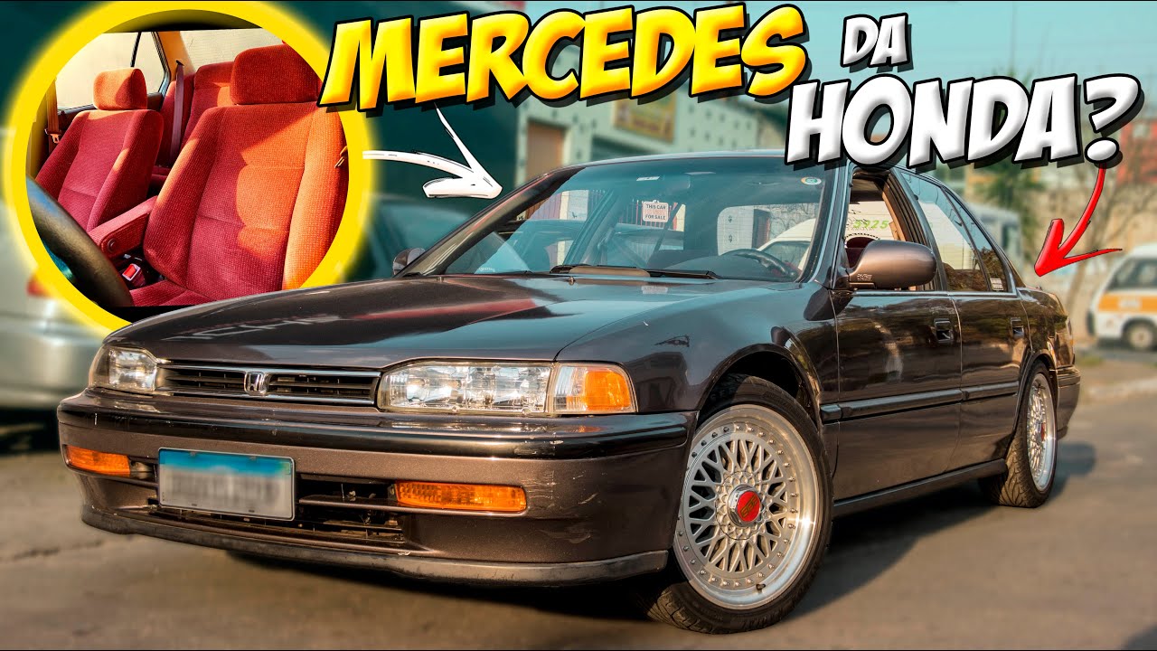 CARRO DE RICO DOS ANOS 90 | O HONDA ACCORD MAIS LUXUOSO JÁ PRODUZIDO!!