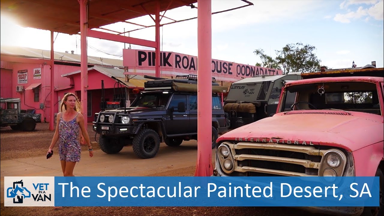 Oodnadatta Track, William Creek, Pink Roadhouse and The Painted Desert