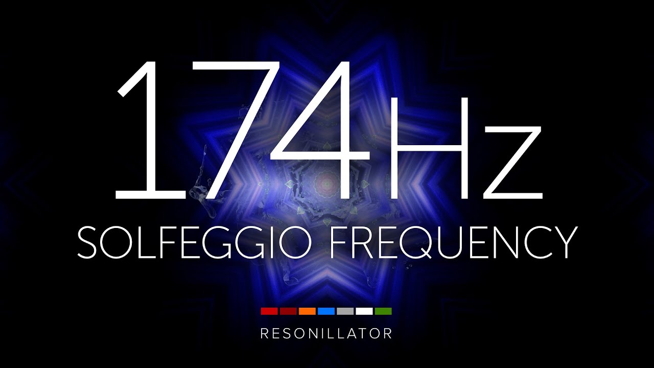 174Hz Solfeggio Frequency - relieving pain and stress