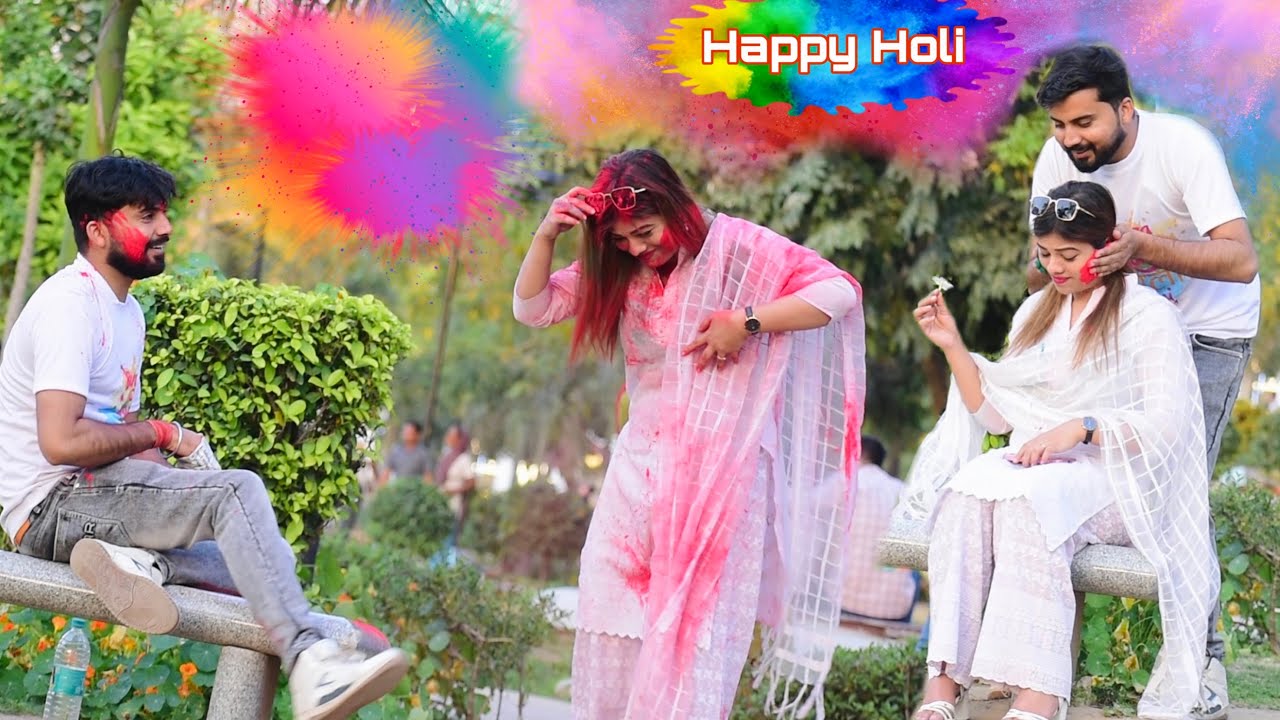 Holi Special❣️सना के साथ mujhe ऐसा nhi karna चाहिए tha 😰| cute girlfriend 😍| Somesh Brijwasi |