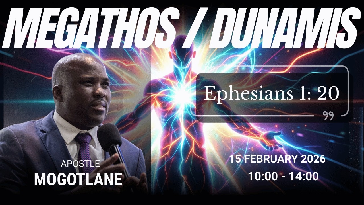 Dunamis / Megathos | Manifesting Dominion series | Apostle Mogotlane | 15 February 2026