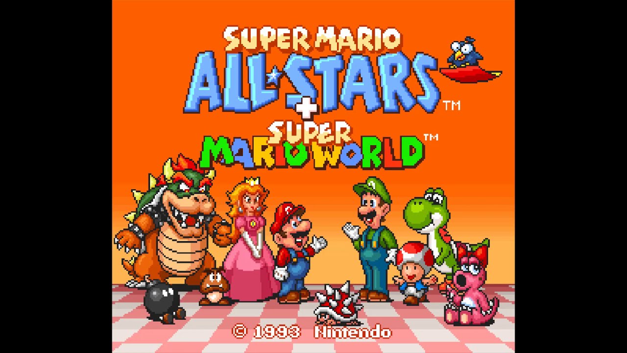 Super Mario All-Stars (Anti Piracy Screen)