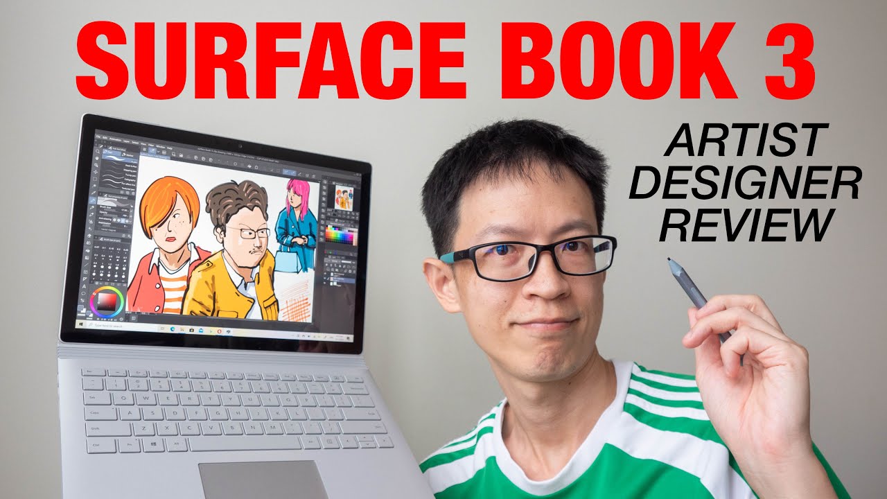 Обзор художника: Surface Book 3 (с Geforce GTX 1650 Max-Q)