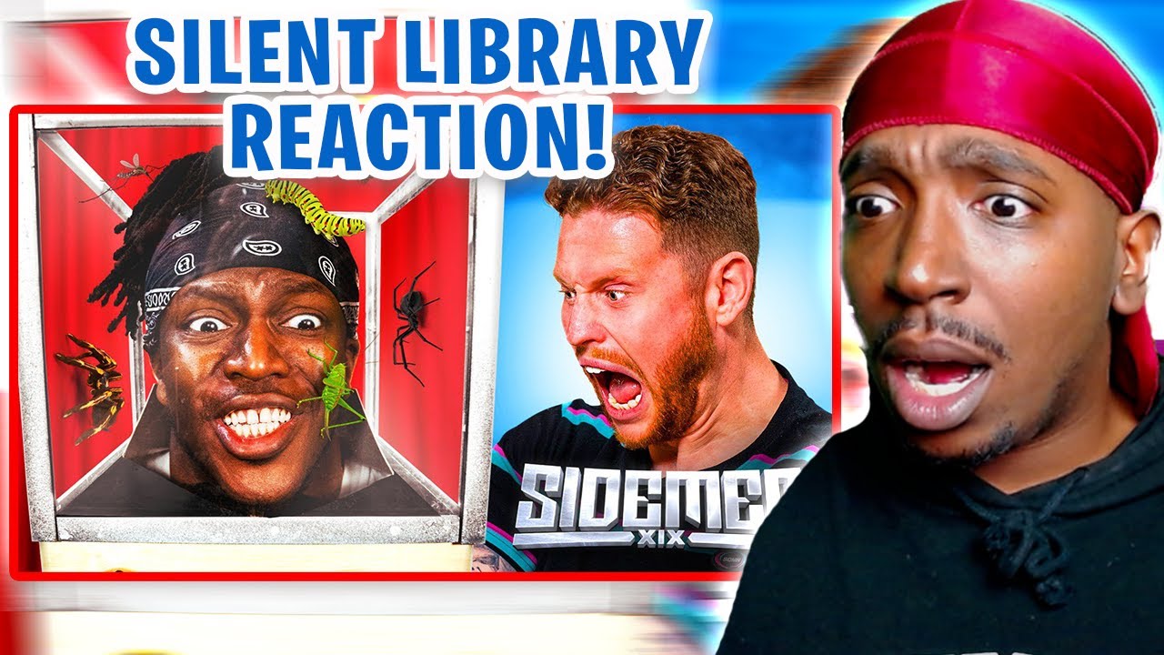 THEY DID IT AGAIN! SIDEMEN SILENT LIBRARY 2 - REACTION!