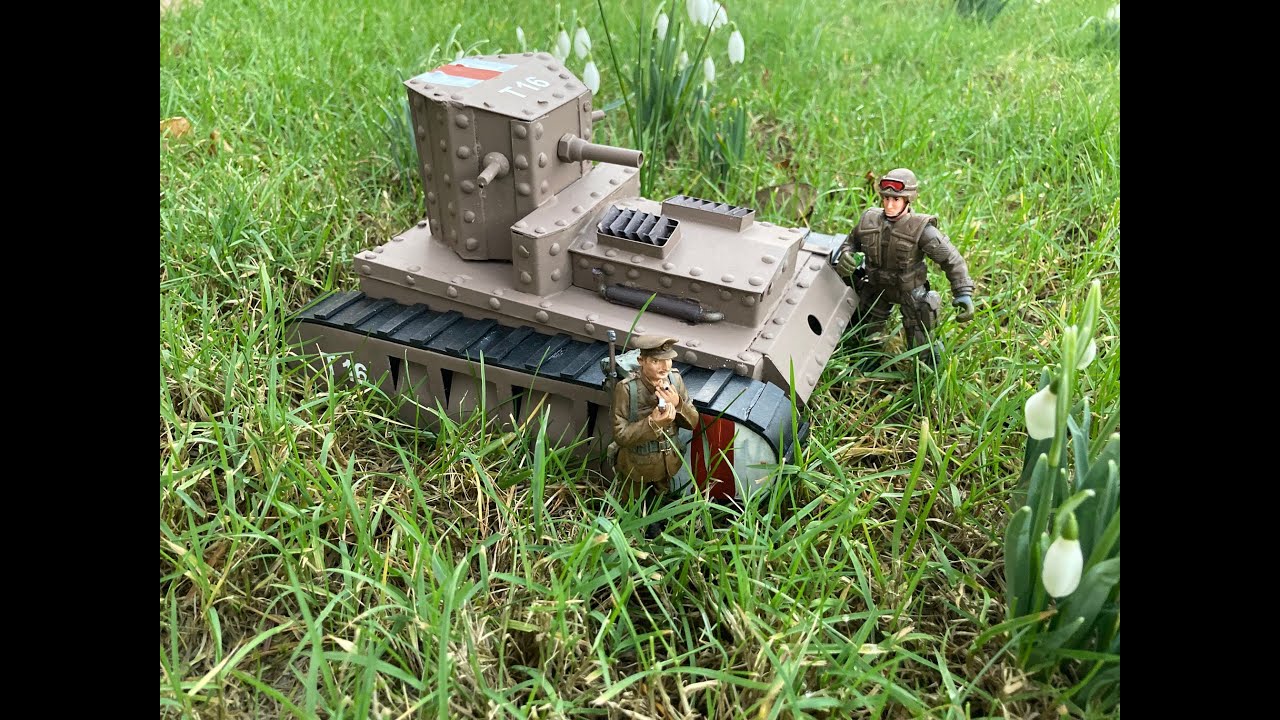 Whippet Tank Project, scratch build.