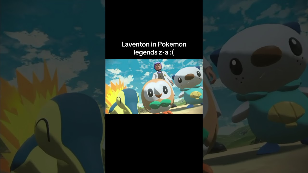 Laventon in Pokemon Legends Z-A #Pokemon