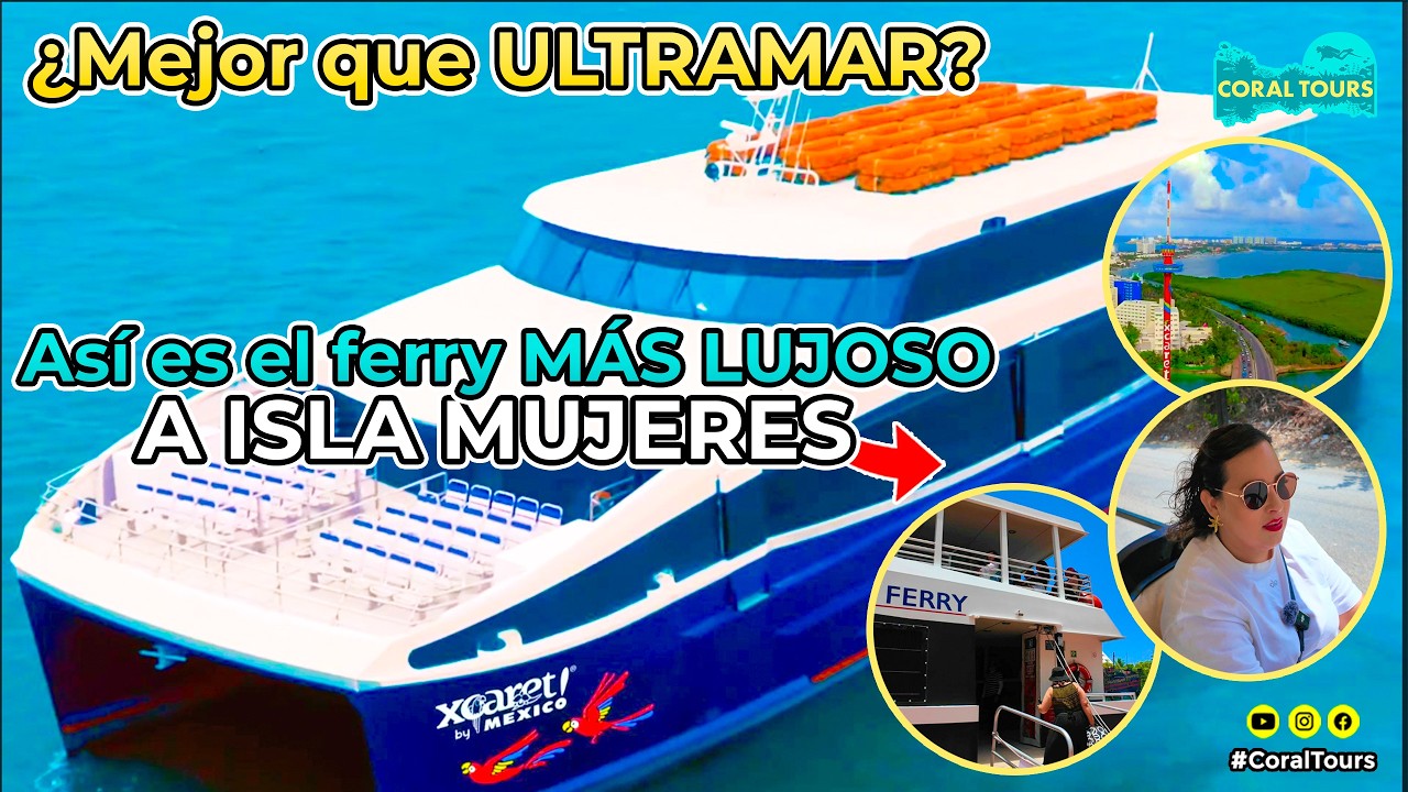 ¿Conviene el ferry de Xcaret 🛳 ❓🚨 Opiniones, precios, qué incluye y tips reales ✅