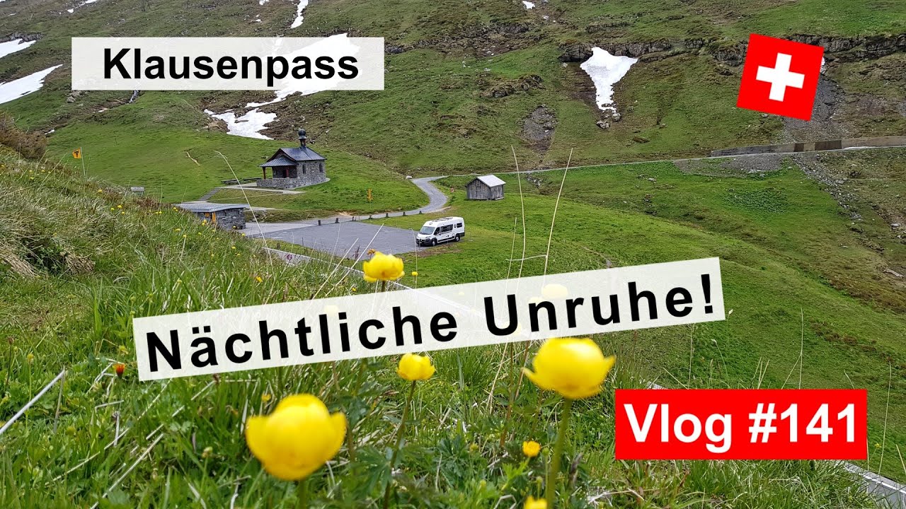 #141 Schweiz, Klausenpass, Solo Trip | Alleine und Verlassen | Nächtliche Unfall Beobachtung |