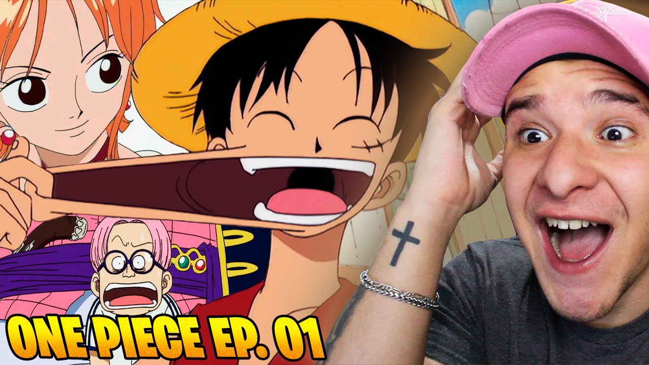 AGORA SIM!!!! CONHECI O LUFFY | ASSISTINDO ONE PIECE PELA PRIMEIRA VEZ! Episodio 01 (REACT)