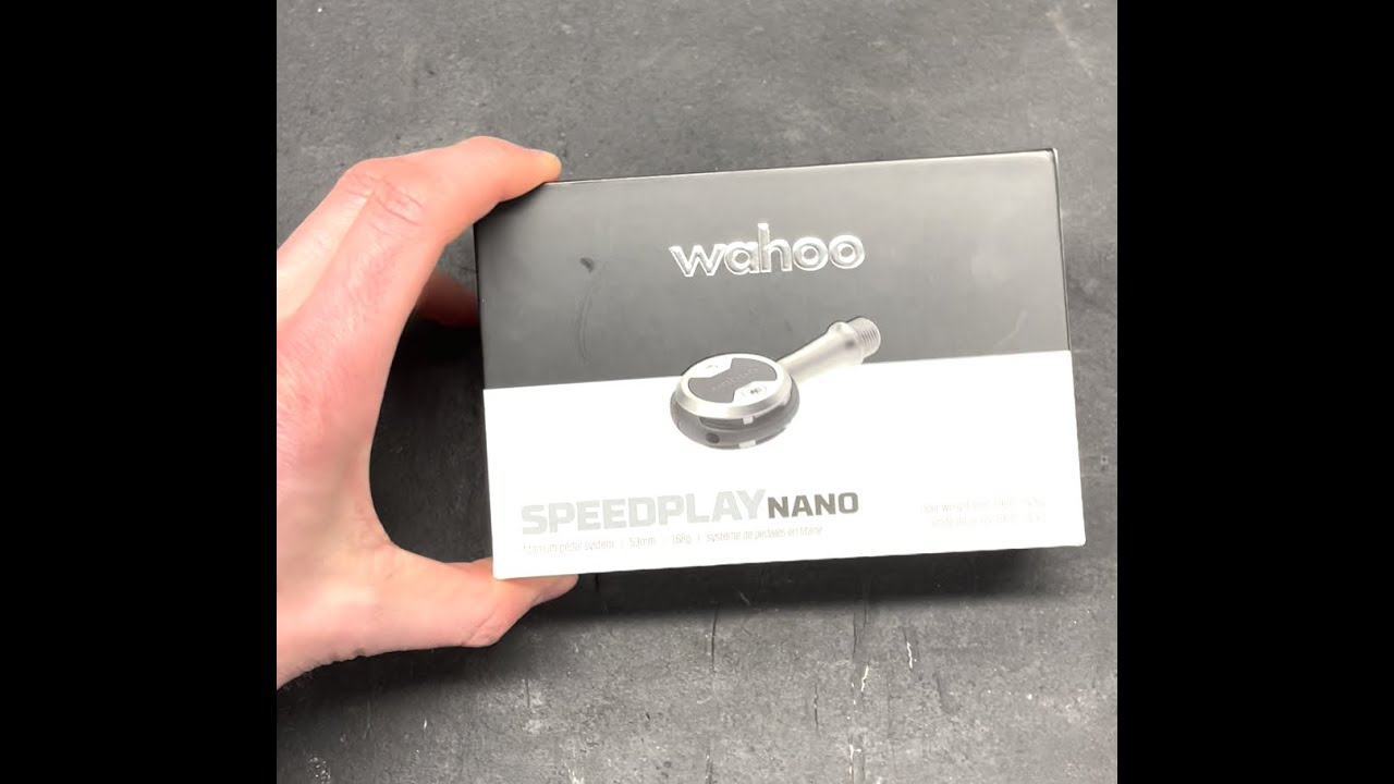 Wahoo Speedplay Nano (Titanium) Pedals- Unboxing and comparison