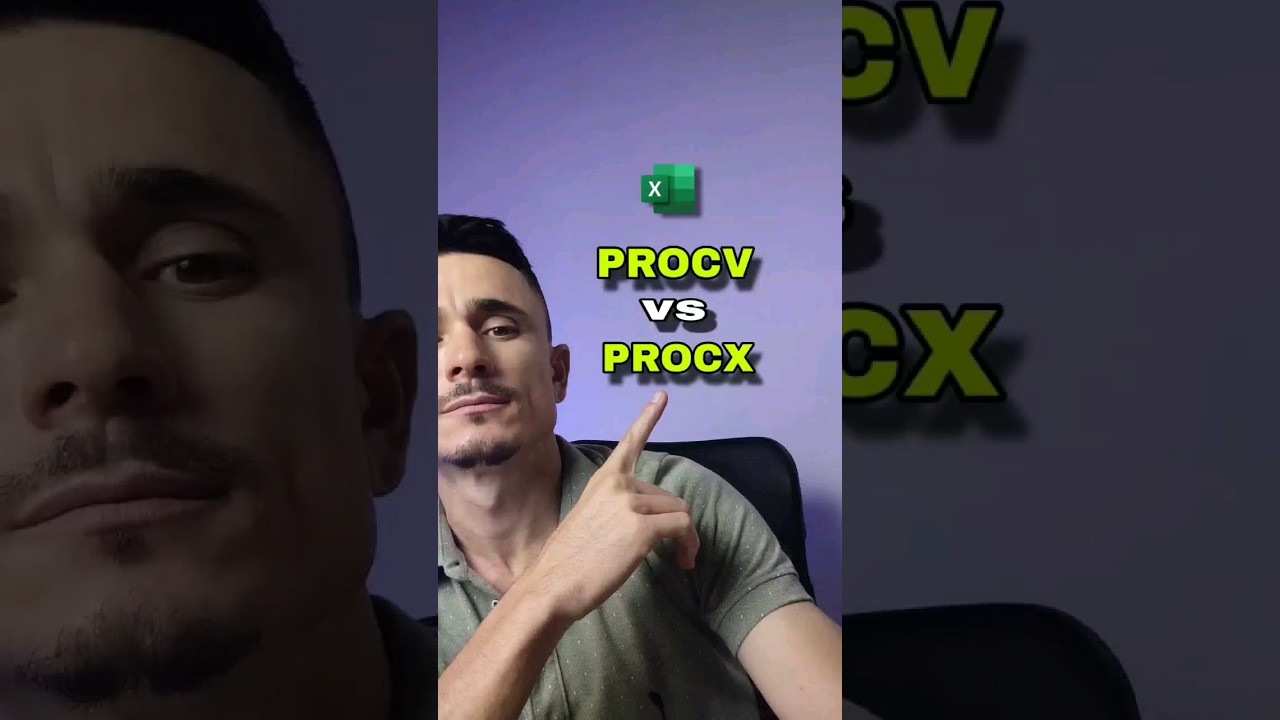 Qual a diferen&ccedil;a da fun&ccedil;&atilde;o PROCV para a fun&ccedil;&atilde;o PROCX e como us&aacute;-la.