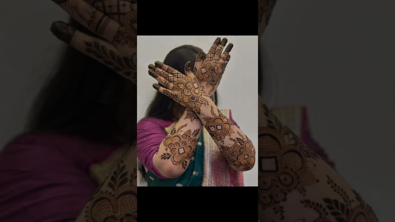 #unique aesthetic Mehandi design for hands#easyandsimplemehndidesign#newstylishmehndi#beautifulideas