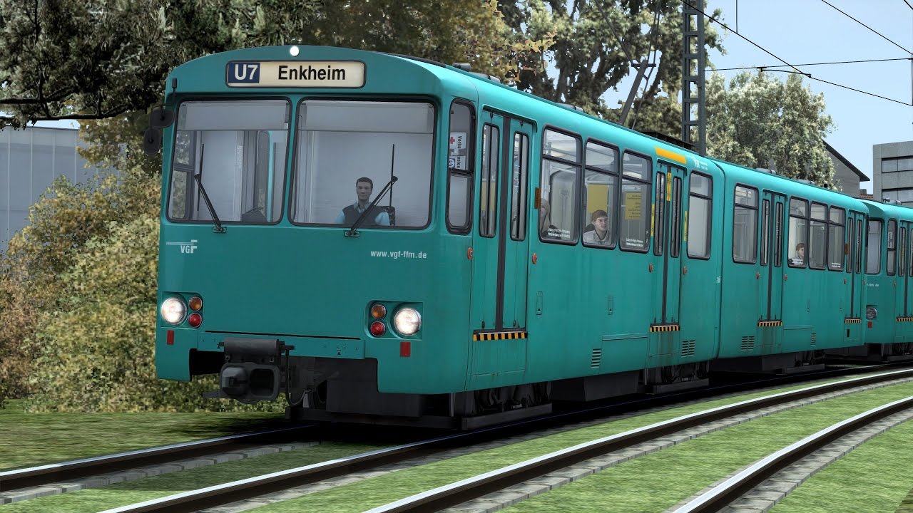 Train Simulator 2017 U-Bahn Frankfurt Linie U7 [60 FPS]