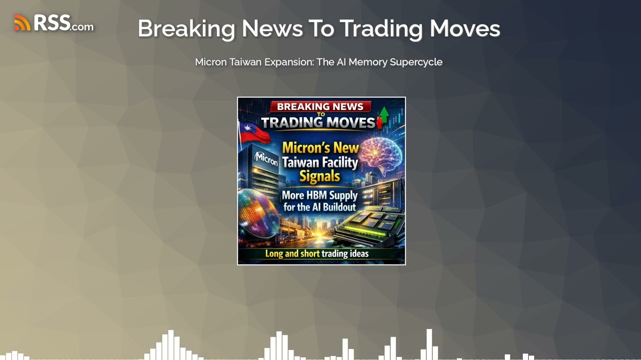 Micron Taiwan Expansion: The AI Memory Supercycle