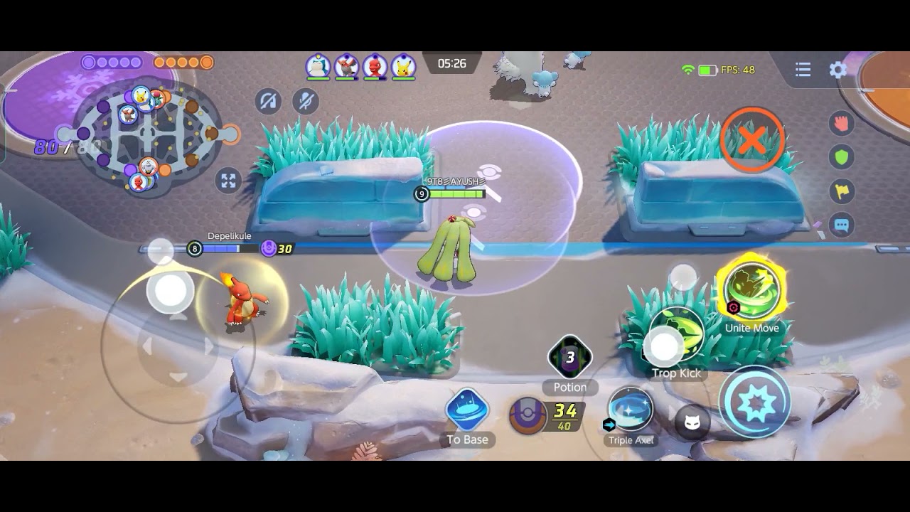 Tsareena OP pok&eacute;mon .. POK&Eacute;MON UNITE