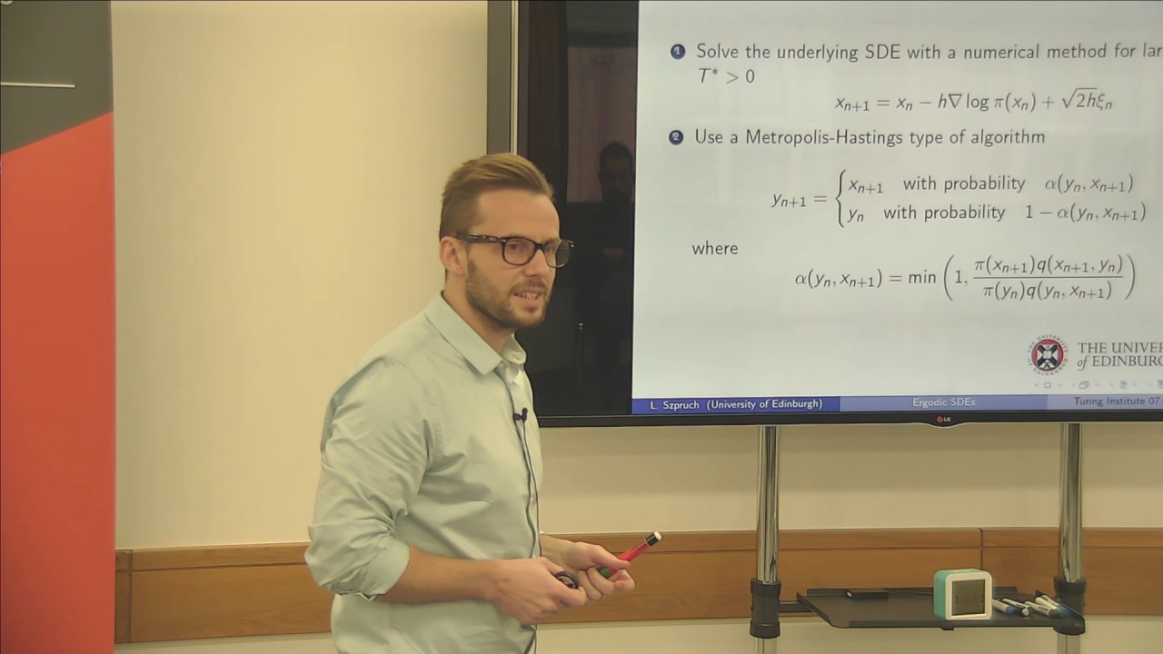 Dr Lukasz Szpruch, University of Edinburgh