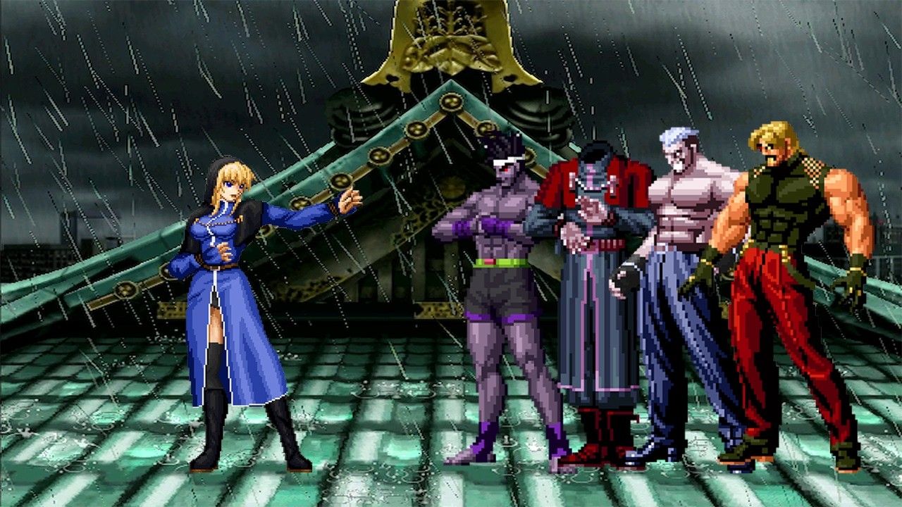 [KOF Mugen] Schlussel PRE vs KOF Bosses Team