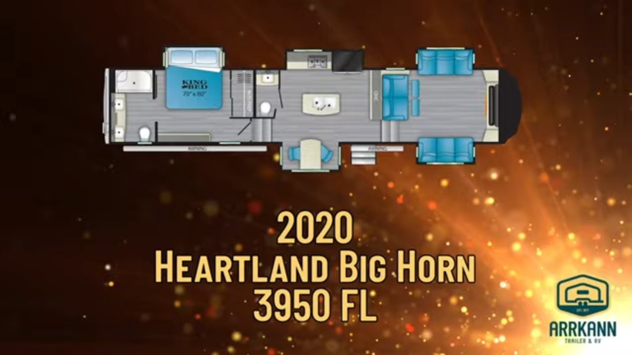 2020 Heartland Bighorn 3950 FL Walkthrough Review