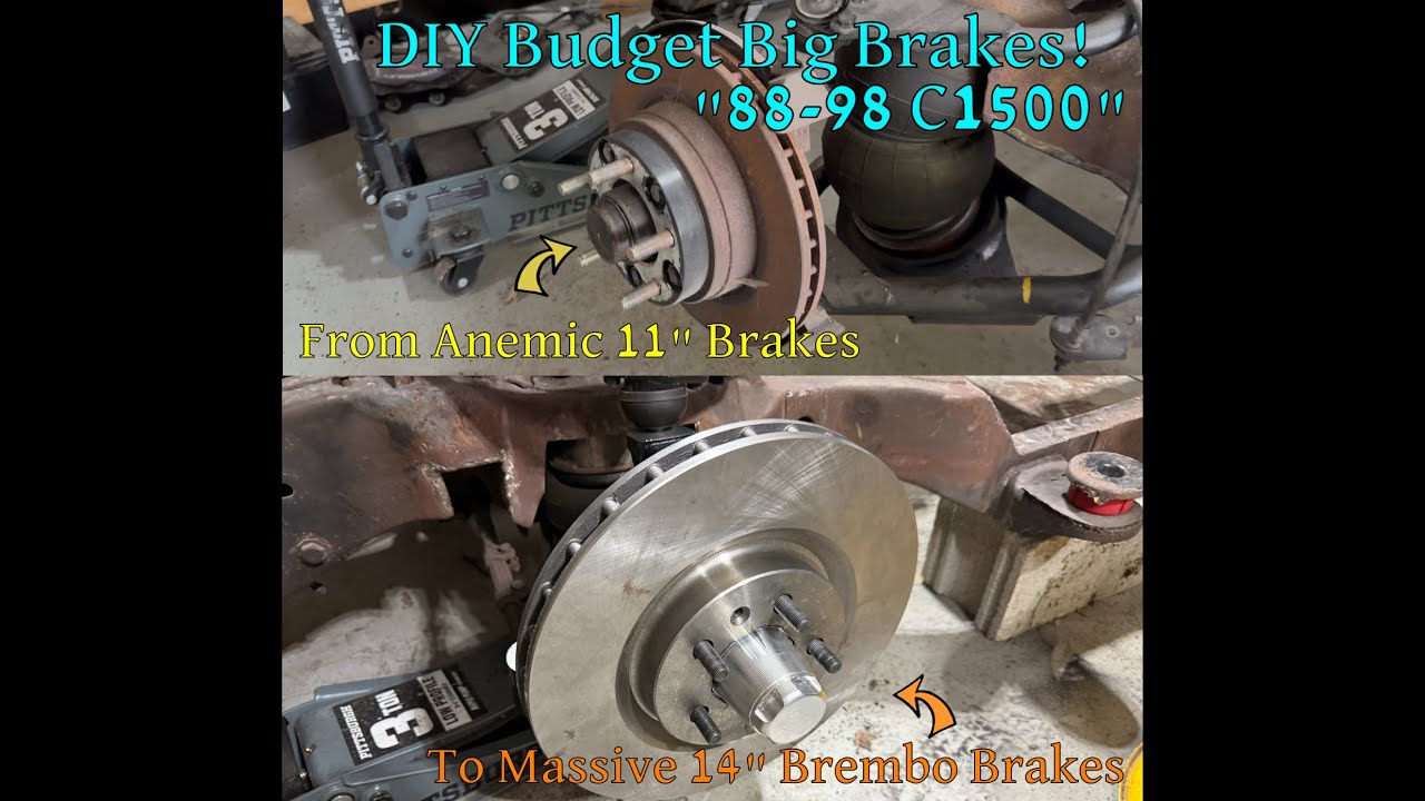 Budget Big Brake Upgrade – Brembo Swap on My ’91 C1500!