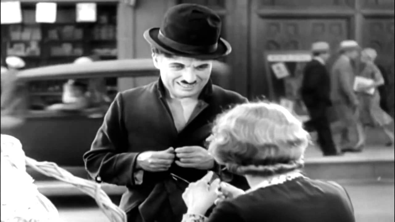 City Lights ending - Charlie Chaplin