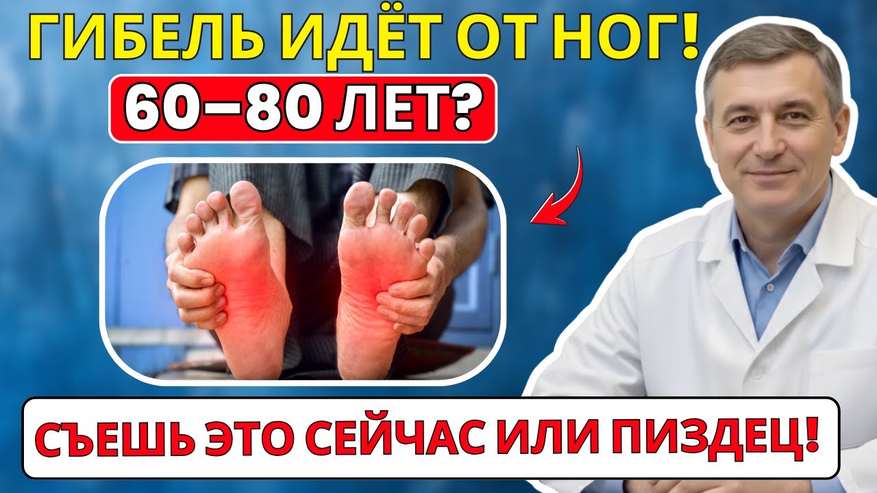Болят ноги после 50? Эти 5 продуктов заменят мази и таблетки | БЕРЕГИ ЗДОРОВЬЕ