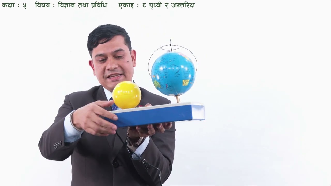 ३५ कक्षा ५ विज्ञान तथा प्रविधि एकाइ ८ पृथ्वी र अन्तरिक्ष