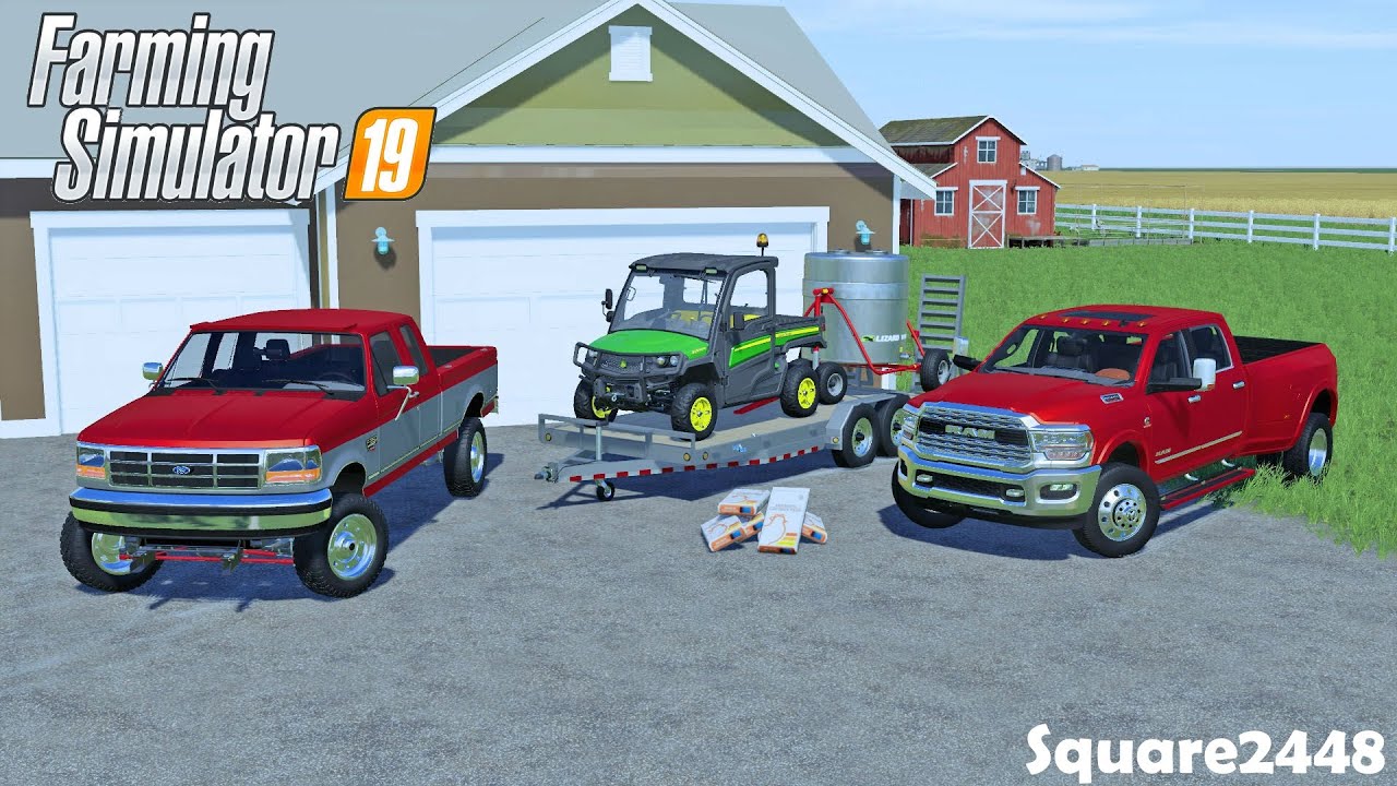 Buying Dog & Chickens | JD Gator & Utility Trailer | Homeowner | Farming Simulator 19