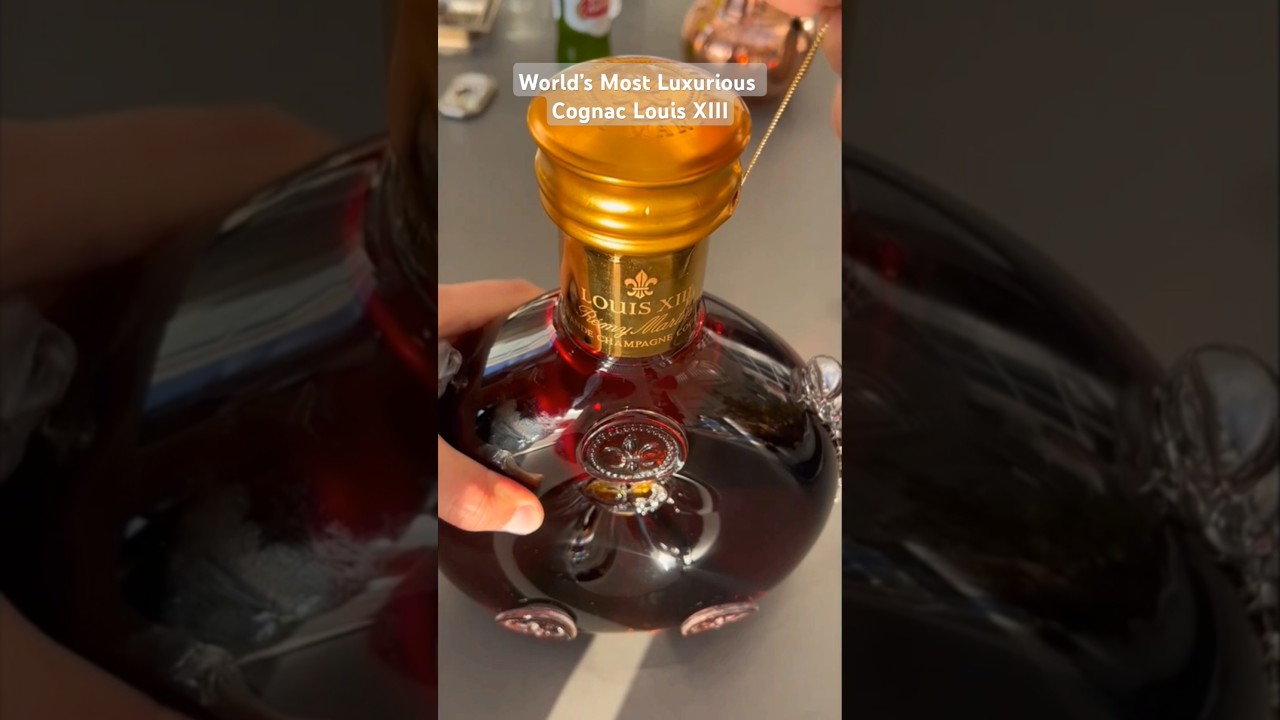 World’s Most Luxurious Cognac – Louis XIII 