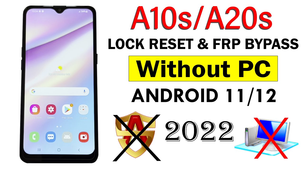 (Without PC) Samsung A10s, A20s HARD RESET & FRP LOCK REMOVE ANDROID 11🔥🔥🔥