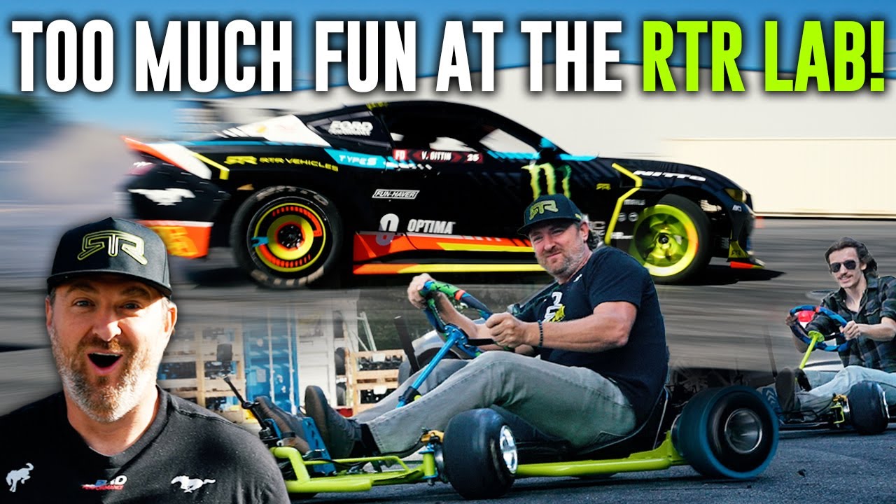 Обновление лаборатории RTR + Тестирование Formula Drift в Лонг-Бич!