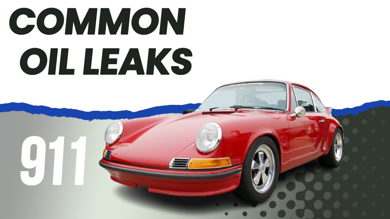 Распространённые утечки масла Porsche 911 (1965–1989)