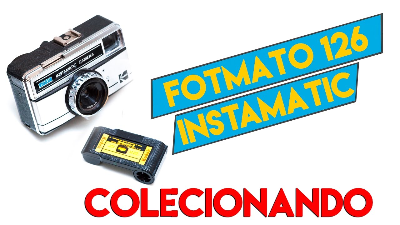 Câmera Velha # 45 Minha Coleção Formato 126 Instamamatic (Fotografia Analógica)