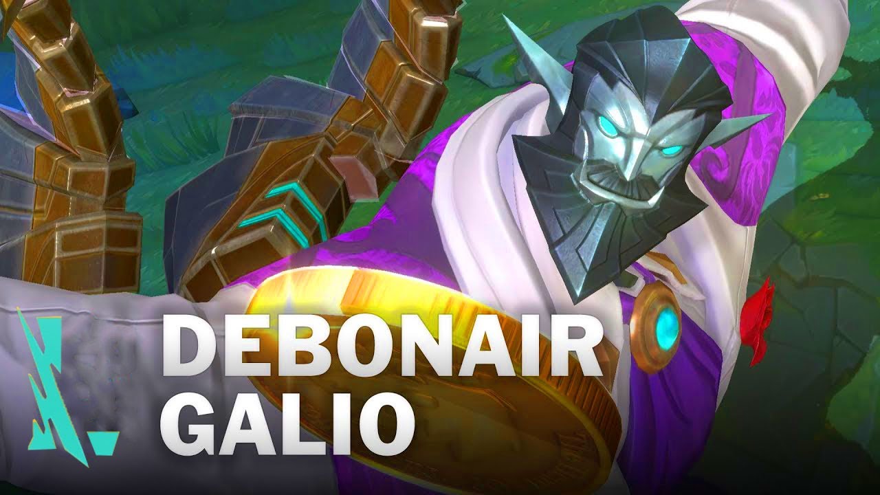 Debonair Galio Wild Rift Skin Spotlight