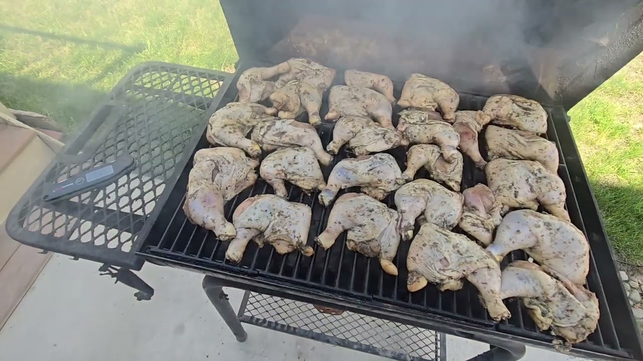 Char-Broiler Grill. Best way to grill Jerk Chicken