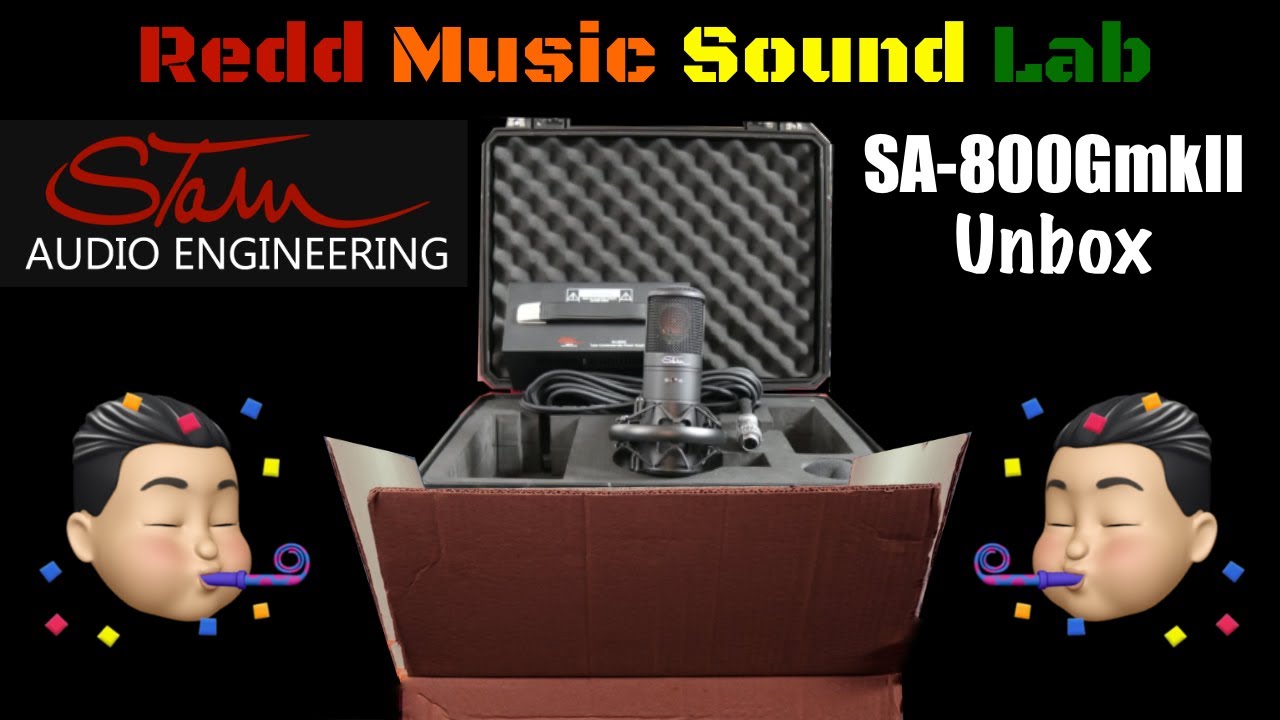 RMS Lab Stam Audio SA-800GmkII Unbox