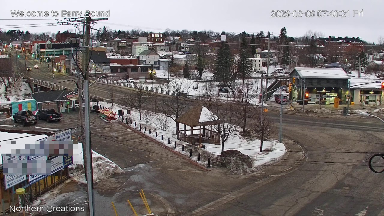 Live from Parry Sound, Ontario Canada