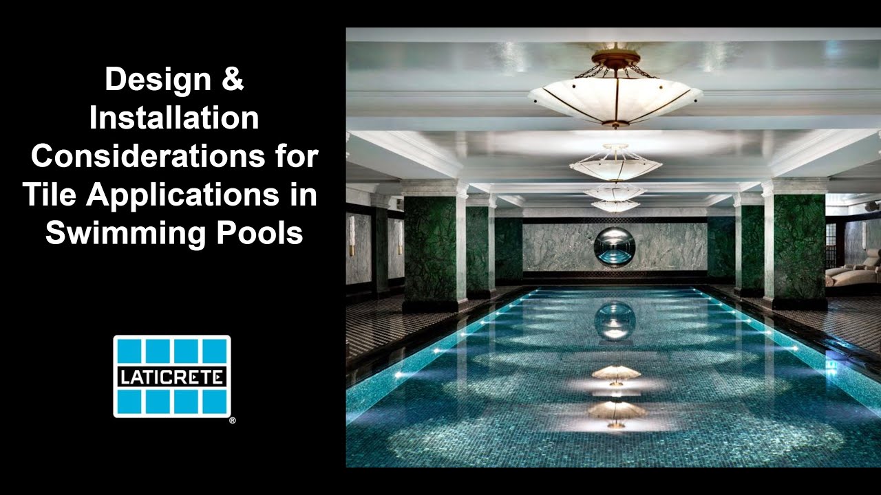 Pool Tile Installation Video:  Design and Installation Advice