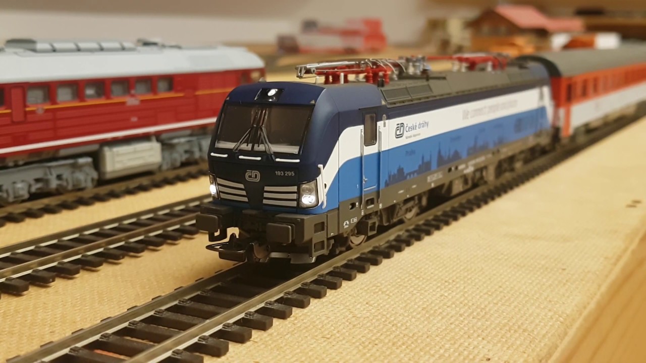 Vectron BR 193 PIKO H0 sound - SmartDecoder ZIMO - digitalizace a ozvučení + Jízda