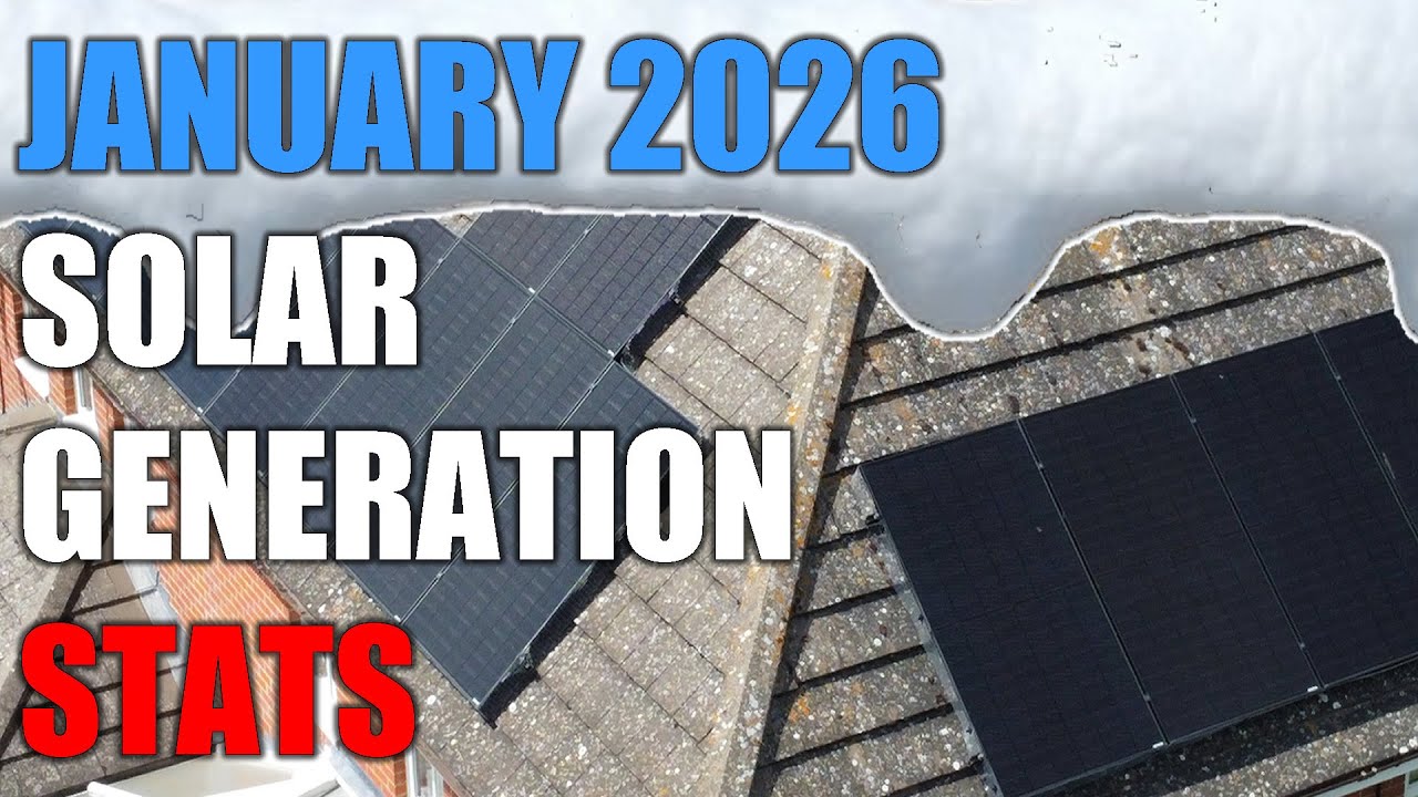 January 2026 Solar Stats - Not the best start to 2026.