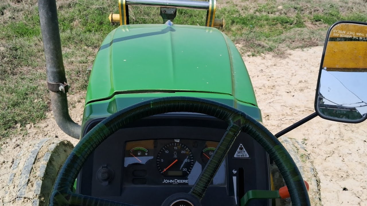 🔥Johndeer 5205 ka शीशा टूट गया |😢😱