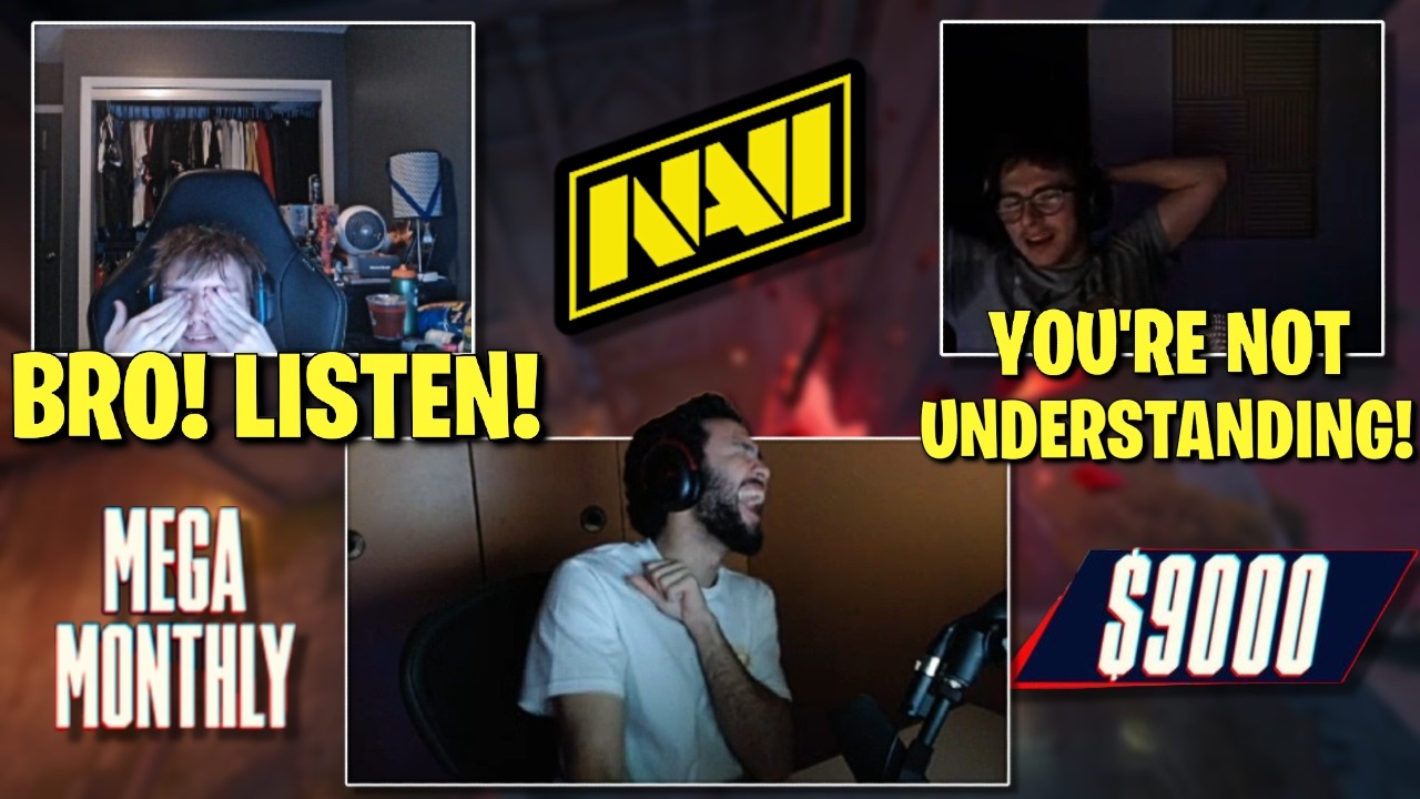NAVI loses to a FULL Dive Team and gets into a Heated Argument