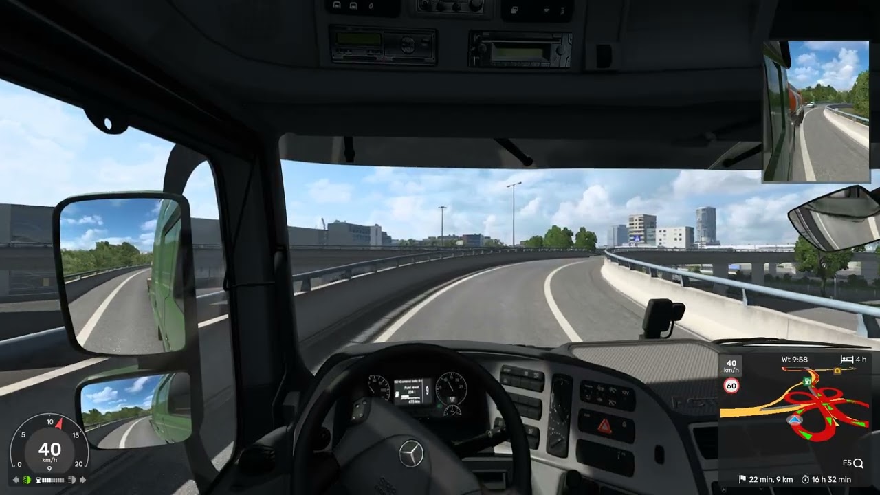 Euro Truck Simulator 2    szybka trasa !!!