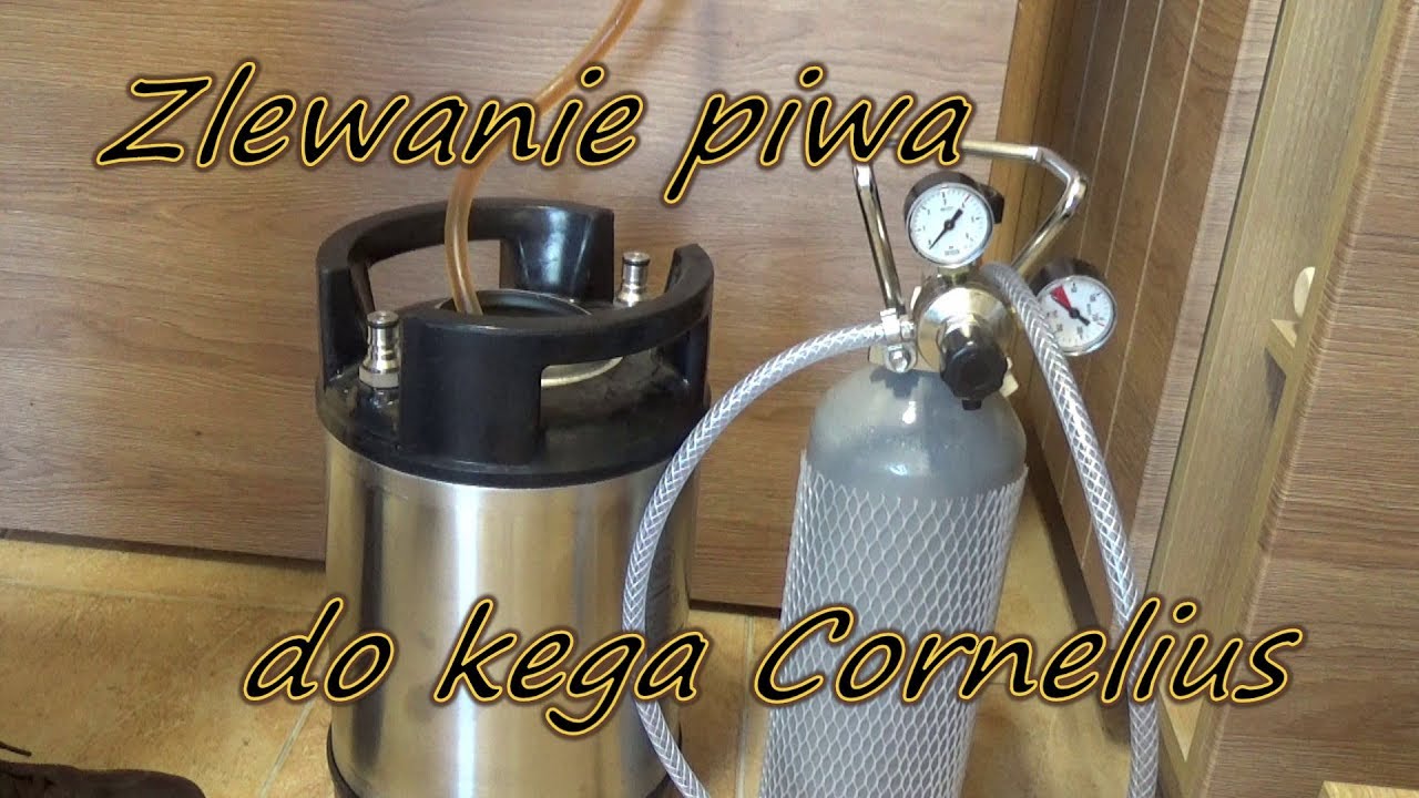 Cornelius Keg &ndash; Zlewanie piwa domowego do kega, kegowanie i gazowanie