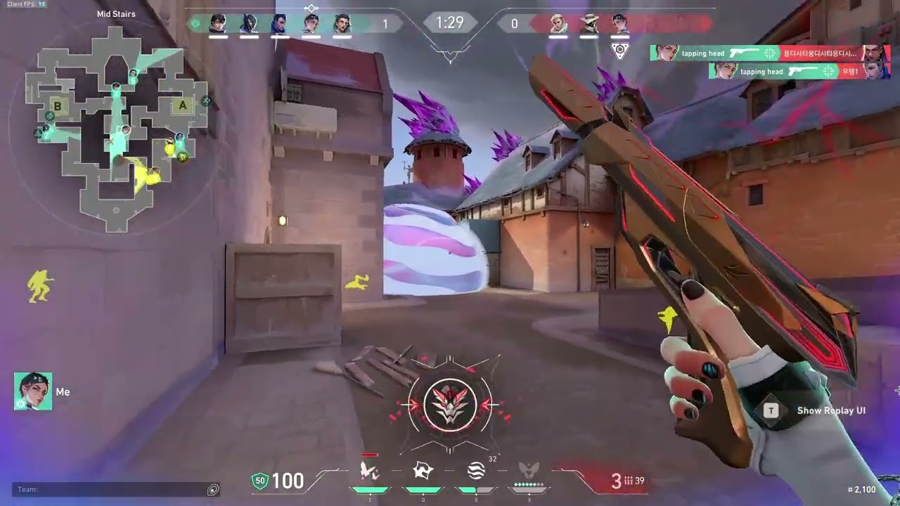 clicking heads