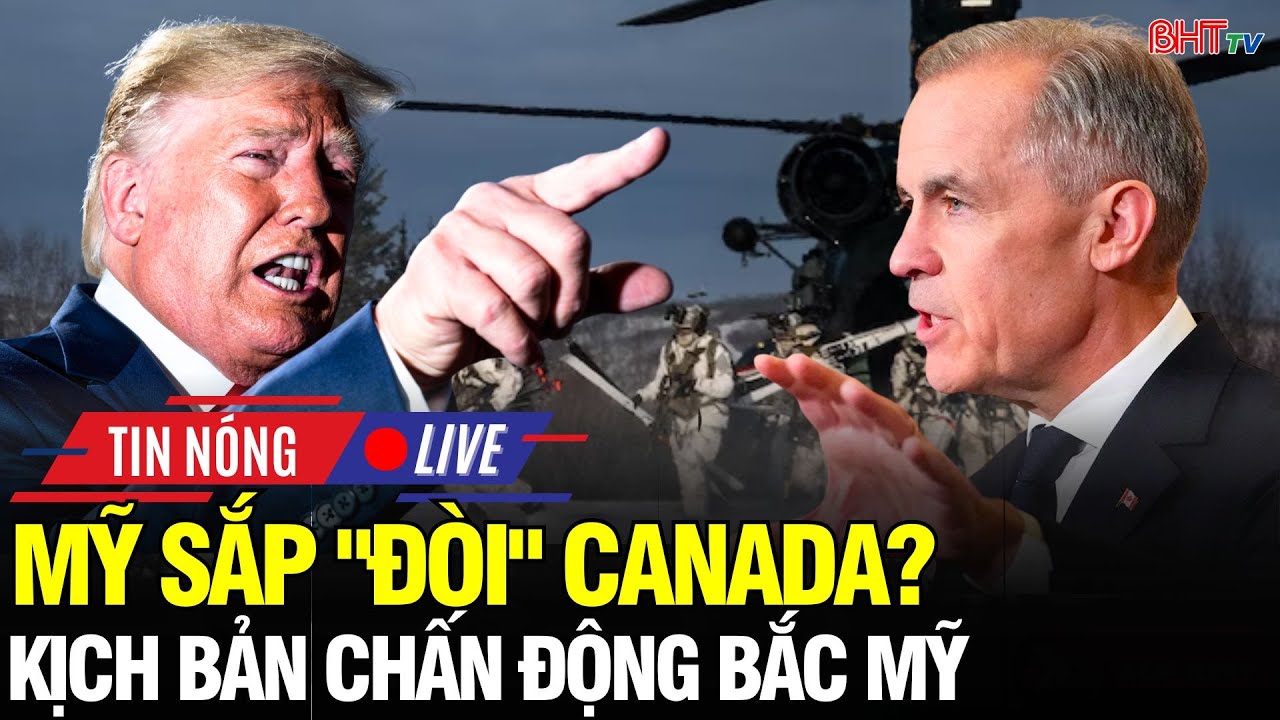 🔴Chấn Động Thế Giới: Canada lên kịch bản đối đầu quân sự với Mỹ!