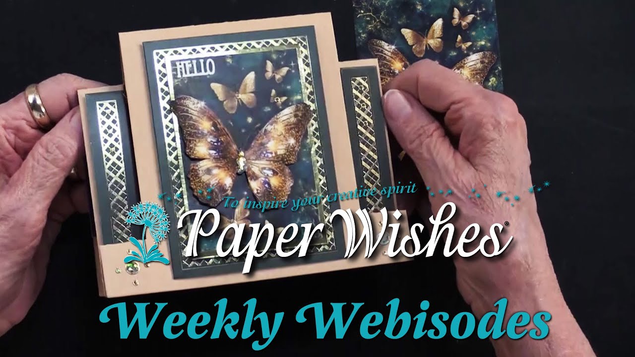 4 Charming Cards Using Pocket Pads & Kinetic Cards by Hunkydory Crafts