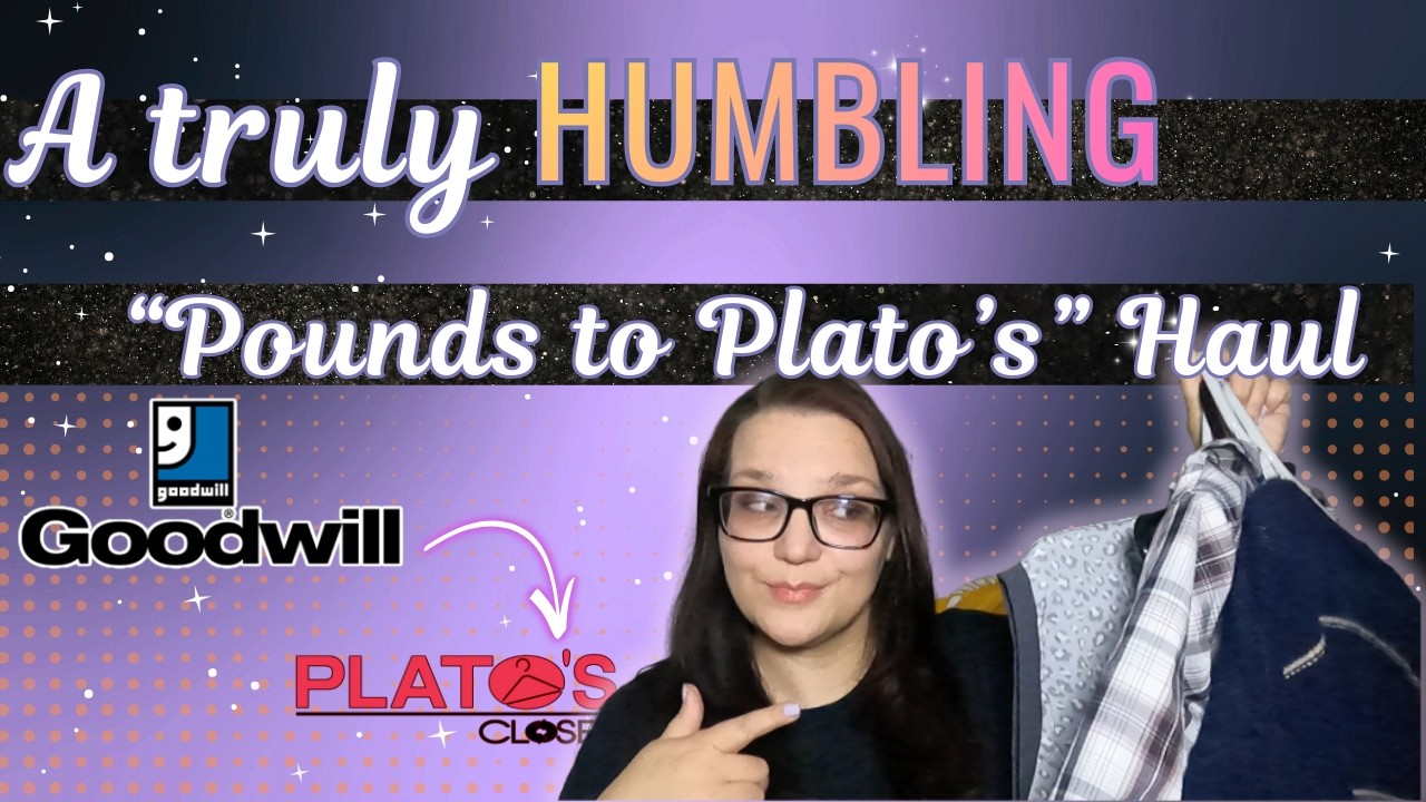 I WAS ABSOLUTELY HUMBLED BY HOW LITTLE PLATO'S BOUGHT FROM ME... Goodwill Bins Haul to Resell #bins