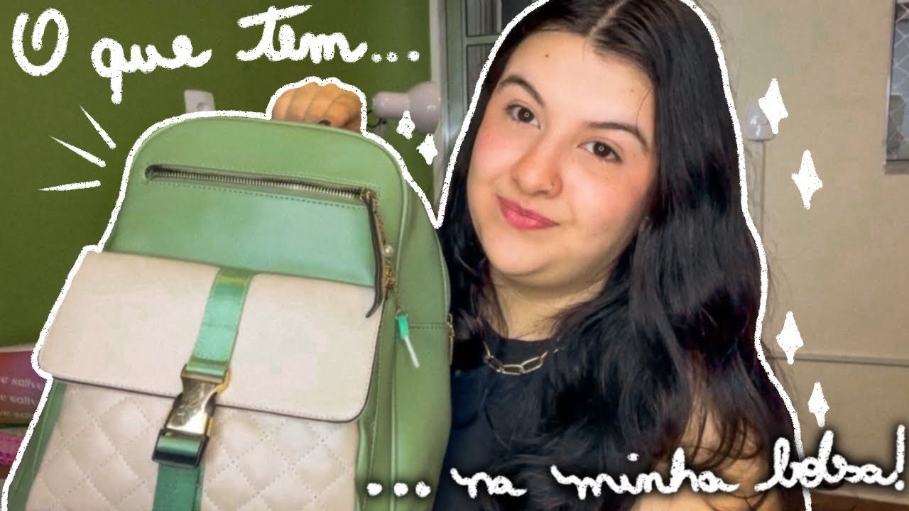 O QUE TEM NA MINHA BOLSA?! | versão ATUALIZADA 2025 ✨