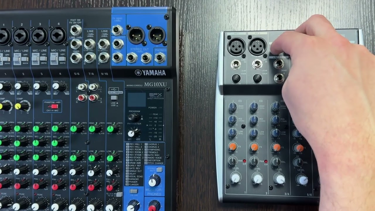 Обзор микшерского пульта Behringer xenix 802S